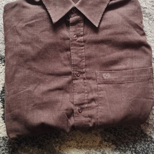 Jameson Corduroy Shirt M Used Brown Regular Fit