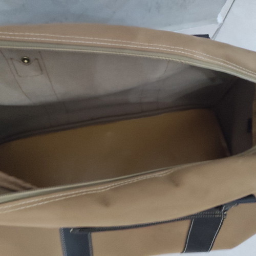 Starflight vintage travel bag made of genuine leather like new