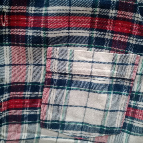 Children's set pajamas with checked shirt like new, H&M multicolor