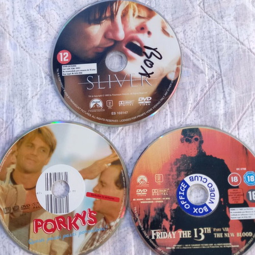 DVD pack of 35 old movies used with subtitles