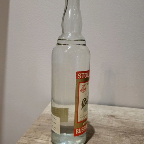 Vodka Stolichnaya 1965 new, sealed bottle