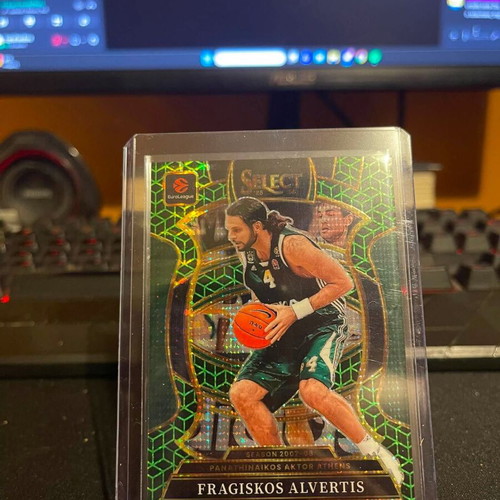 Fragiskos Alvertis /5 Panini Euroleague Select FOTL card