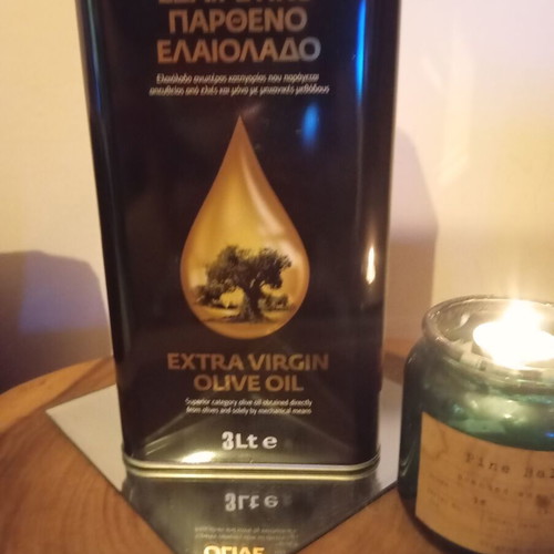 Organic Extra Virgin Olive Oil Pyrgos Ileias 3lt new