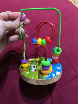 Wooden marble toy new for fine motor skills practice