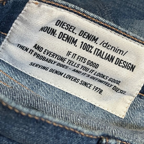 Diesel Tepphar-X Slim-Carrot jeans blue vintage stretch like new