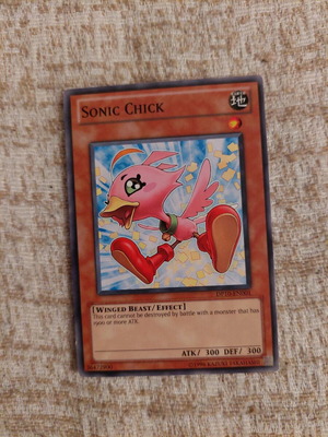 Yu-Gi-Oh Sonic Chick κάρτα σαν καινούργιο