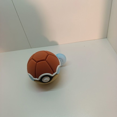 Squirtle Pokéball Clicker 3D Printed Collectible