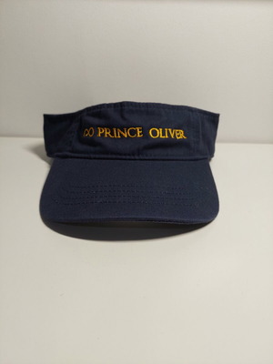 Prince Oliver visor hat new, blue, one size