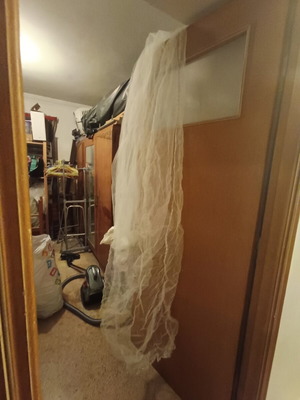 Mosquito net for cradle like new