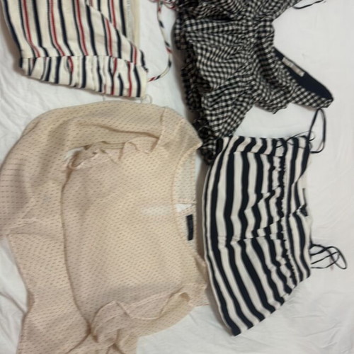 Bustiers and blouse set like new