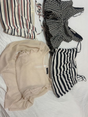 Bustiers and blouse set like new