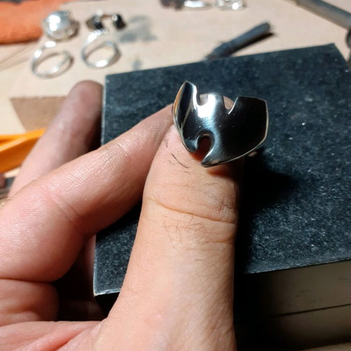 Wu Tang Clan custom silver ring 925 new