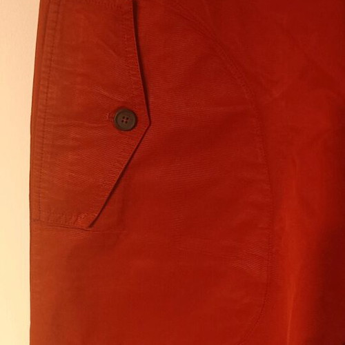 Men's red pants like new Black Label baggy drop crotch