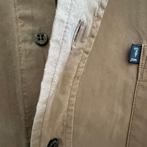 Trussardi jeans men's shirt XXL used, beige