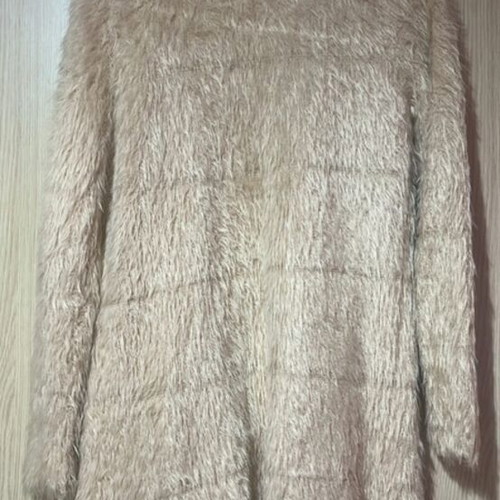 Desiree down jacket new, light pink and beige, size S