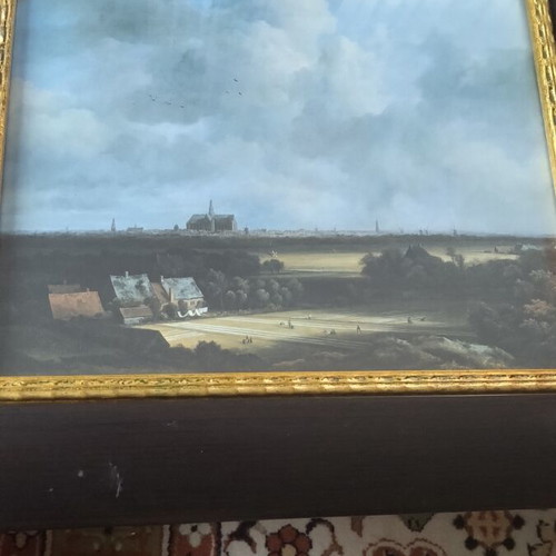 Painting "View of Haarlem" like new reproduction