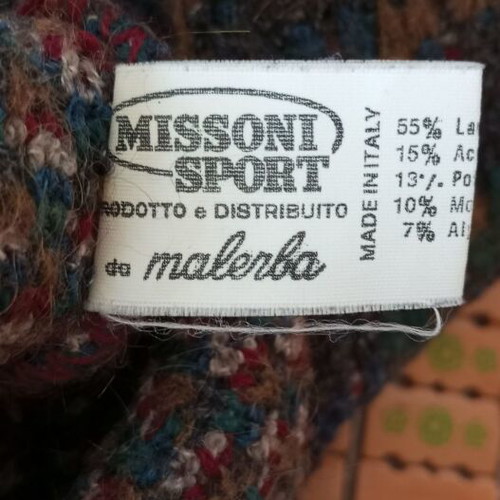 Missoni Sport men's colorful pullover like new, size XL