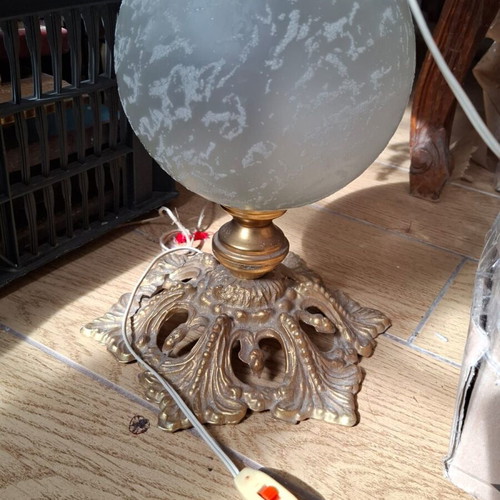 Vintage antique lamp used