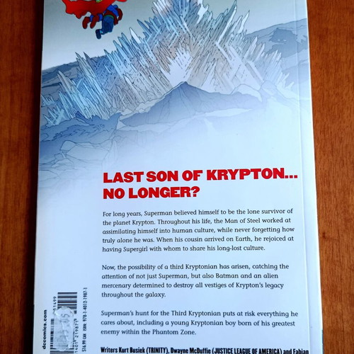 Superman The Third Kryptonian comic book like new, English