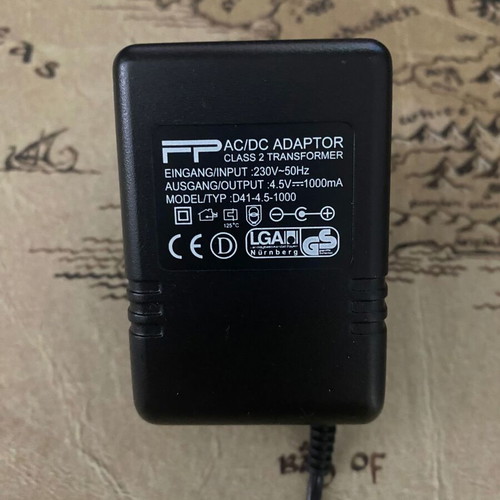AC adaptor SIL used 4.5V 1000mA PP D41-4.5-1000