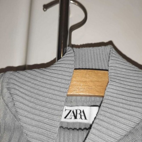 Zara top corse new, size S, gray