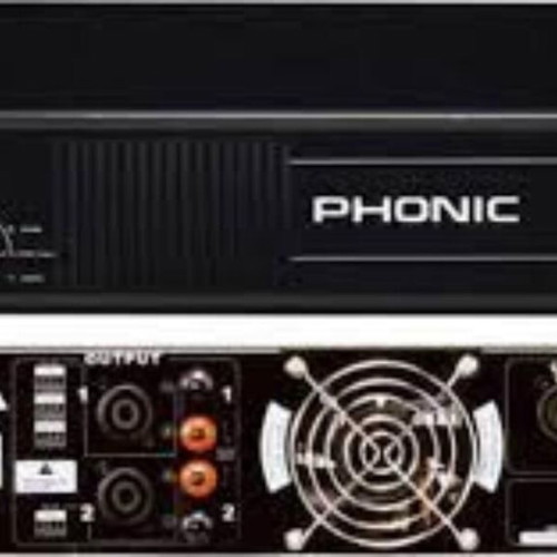 Τελικός ενισχυτής Phonic Max 1500 PA 2 καναλιών 450W/4Ω σαν καινούργιο