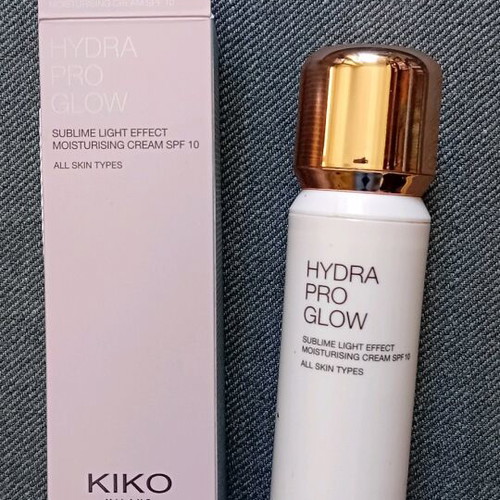 Kiko Milano Hydra Pro Glow empty packaging used