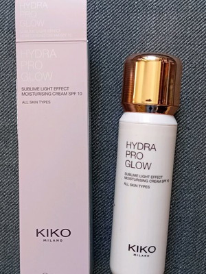 Kiko Milano Hydra Pro Glow empty packaging used