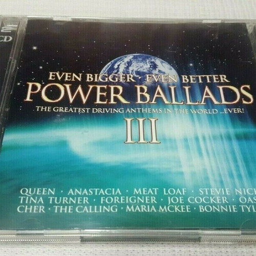 Various (Even Bigger Even Better) Power Ballads 3 2XCD used