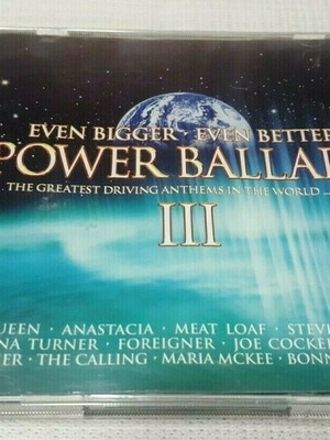 Various (Even Bigger Even Better) Power Ballads 3 2XCD used