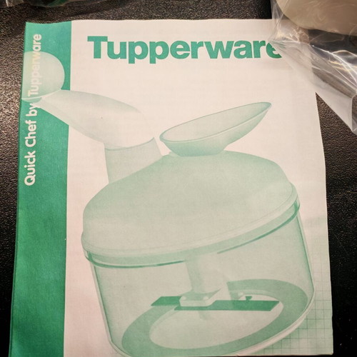 Tupperware Quick Chef 1.5L Manual Chopper new