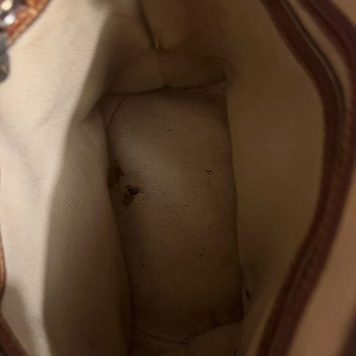 Louis Vuitton vintage handbag used, beige brown
