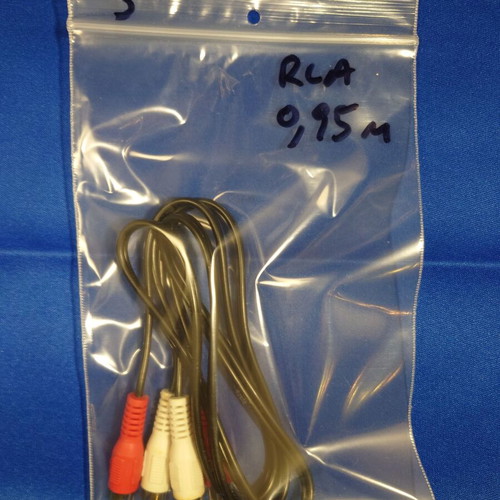 RCA audio cable 0.95 meters new
