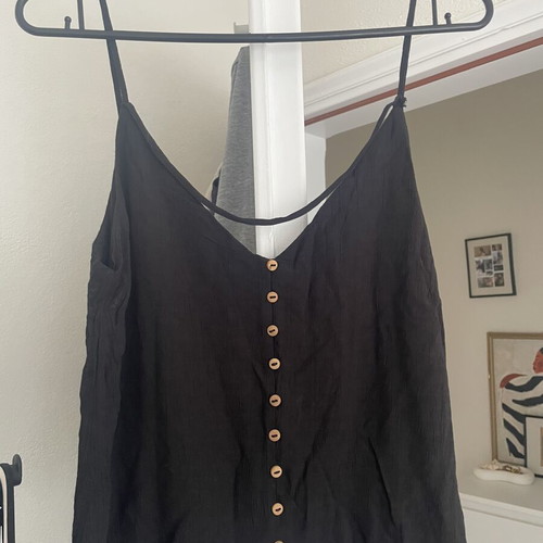 Arena strap blouse like new, black, size XS
