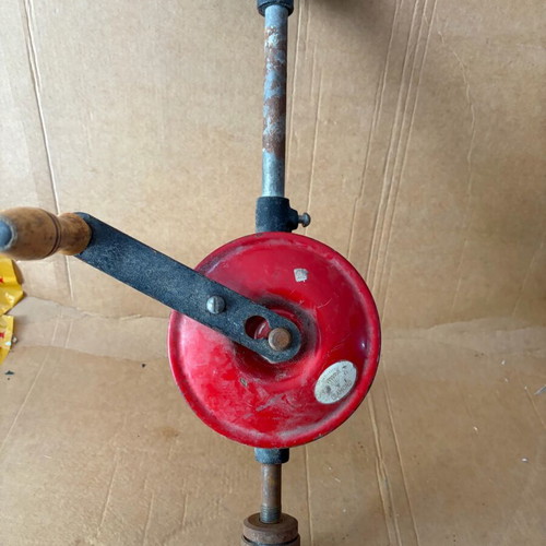 Hand drill 1957 used, large size