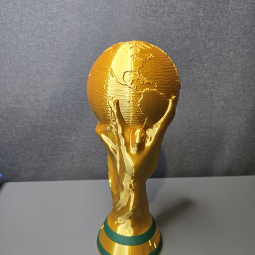 3D printed World Cup Fifa trophy like new, 37cm height