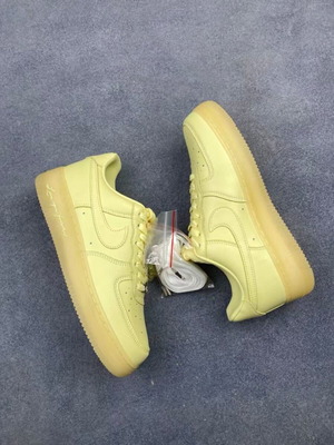 Nike Air Force 1 Love Forever κίτρινα sneakers καινούργια