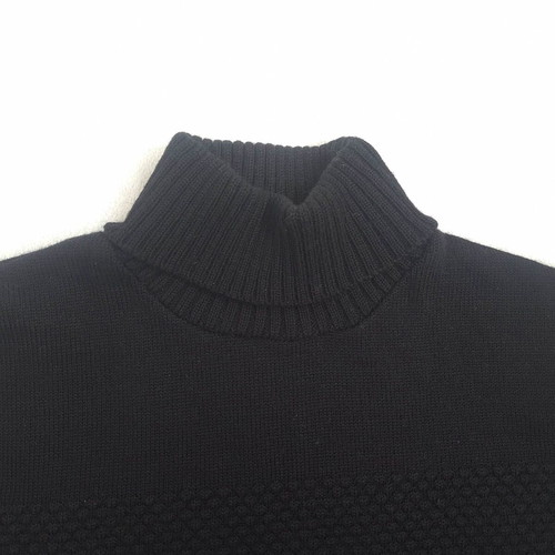 Mads Norgaard men's sweater new, 100% wool, size XS/S, black