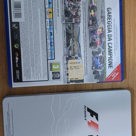 F1 2015 Steelbook PS4 game, European version
