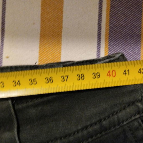 Attrattivo pants L used, green, tailored waist