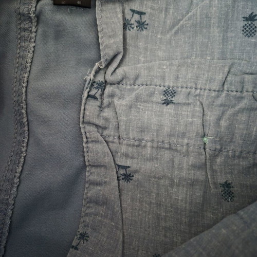 Livergy Chino Bermuda shorts used, turquoise, size M