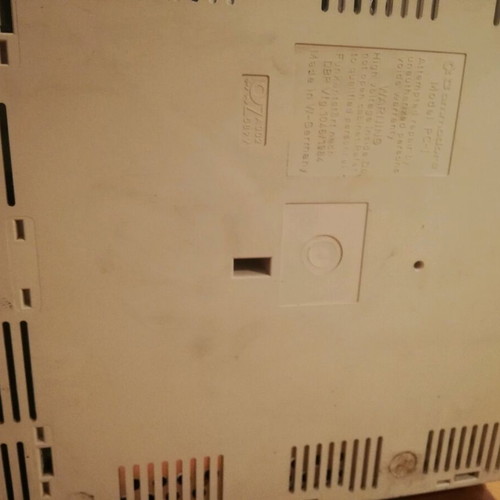 Commodore PC1 computer 1985 used with keyboard, non-working