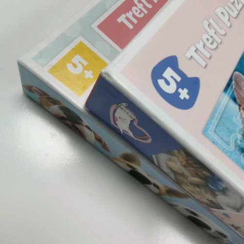 Trefl Puzzle Cats & Dogs like new, set of 2 for ages 5+