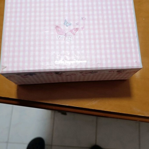 Jewelry box ecological paper like new