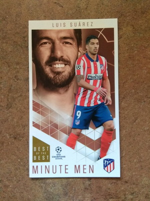 Luis Suarez XXL card Topps UEFA Champions League 2020-2021 new