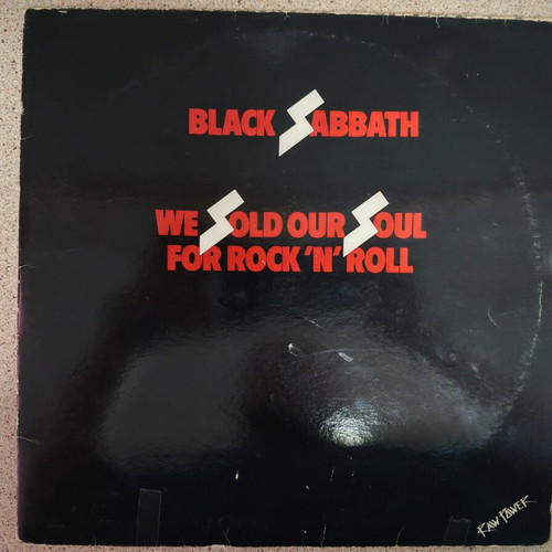 Black Sabbath We Sold Our Soul for Rock n Roll double LP