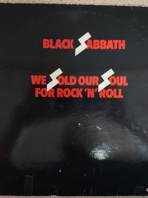 Black Sabbath We Sold Our Soul for Rock n Roll double LP