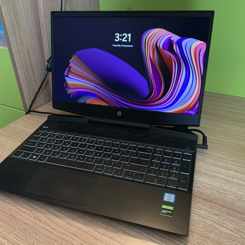 HP Pavilion 15-dk0004nv laptop used, 15.6" IPS FHD, i5-9300H, 16GB, 256GB SSD, GTX 1650