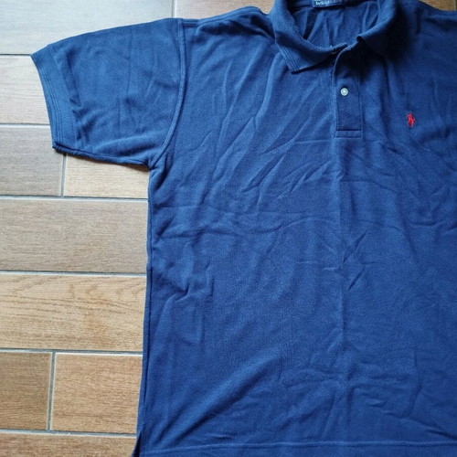 Polo Ralph Lauren blue red polo shirt XL used