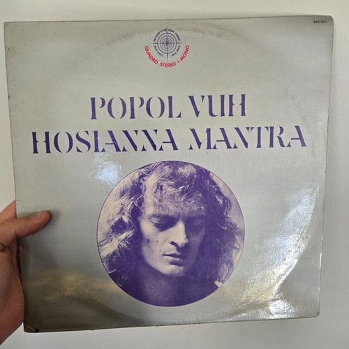 Popol Vuh Hosianna Mantra vinyl record used, rock 1975